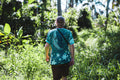 Green t-shirt featuring The Band vintage graphic print
