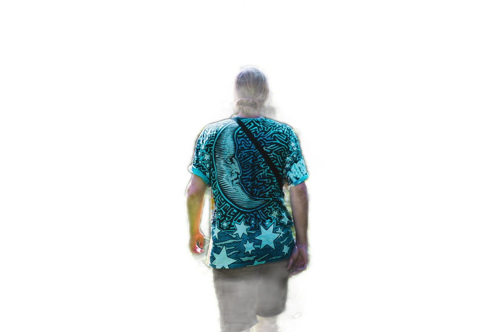 Green t-shirt featuring The Band vintage graphic print